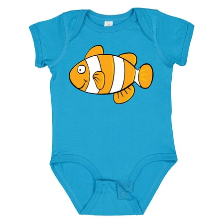 

Inktastic Clown Fish Illustration Gift Baby Boy or Baby Girl Bodysuit