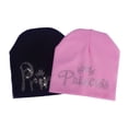 thumbnail image 2 of Gorro de princesa con diamantes para niño y niña, gorro de algodón, otoño, 2 of 4