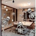 thumbnail image 4 of Adhesivos para ventanas de Halloween, decoraciones de Halloween, pegatinas para ventanas, esqueletos, fantasmas, murciélagos, pegatinas divertidas de montaje de esqueleto, adhesivos de vidrio para pared lisa, ventana, piso, fiesta de Halloween Sailing  Electrónica, 4 of 5