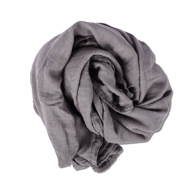 Toalla de baño teñida de algodón de bambú, toalla de gasa doble lisa, toalla de baño de color sólido, funda para carrito, manta