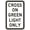 Color 3977, variant on Cross On Green Light Only Sign Regulatory Traffic Signs Metal Sign Tin Sign 12x16 Inch - Caution Safety Warning Security Signs Indoor & Outdoor Signs for Home, Office, Work