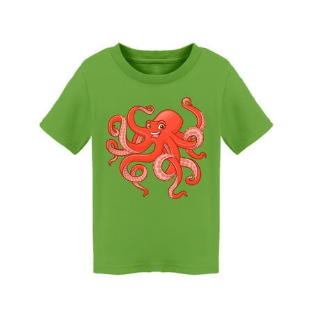 

Octopus Cartoon Character T-Shirt Toddler -Image by Shutterstock 2 Toddler