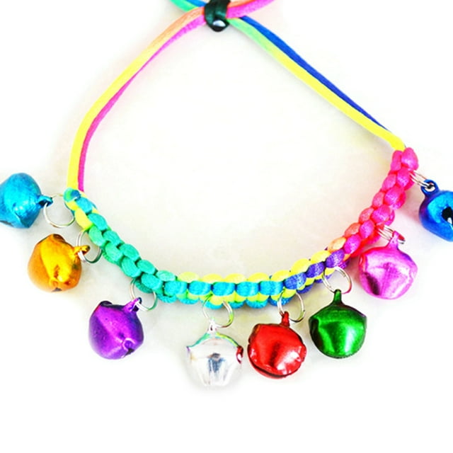 Collier pour Chien Tressé avec Cordon de Serrage, Collier pour Animaux de Compagnie Coloré et Créatif