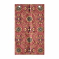thumbnail image 1 of Vintage Hanging Pocket Organizer, Colorful Mandalas Pattern Symmetrical Design Traditional Folk Design, Printed Polyester Storage Bag with Pockets, 21" x 31", Burnt Sienna Multicolor, 1 of 2