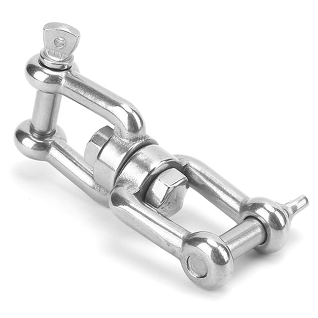 Anchor Swivel Jaw, Reliable 316 Stainless Steel Oxidation Resistance Rustproof Marine Swivel Shackle For Ships For Boat