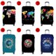 thumbnail image 3 of couvre-bagages Pais Et Rsistant En Couche D'air Extensible (fond Noir Avec Image De Drapeau, L (26"-28")), Lastique, Rsistant La Poussire Et Aux, 3 of 5