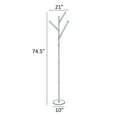 thumbnail image 4 of Lite Source Ls-83667 Lorant 3 Light 75" Tall Led Tree Floor Lamp - Silver, 4 of 7