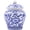 Mini Branches Jar, variant on ABCISI Chinoiserie Ginger Jar with Lid, Ancient Chinese Ceramic Storage Jar for Loose Tea Snack Coffee Beans, Decorative Apothecary Jar, Oriental Style Porcelain Jars for Home Decor (Branches Jar)