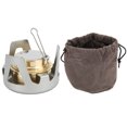 thumbnail image 1 of Mini  , Lightweight Eco Friendly Portable Mini Backpacking Stove  For Outdoor Activity Silver, 1 of 8