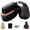 Black, variant on Mini Hair Straightener, Portable Hair Straightener Brush, Rechargeable Wireless 3-Speed Temperature Control, Mini Straightener Brush for Home Travel Gift, Pink