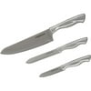Farberware Classic 3-piece Stamped Stainless Steel Chef Knife Set