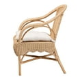 thumbnail image 3 of bali & pari Reinu Natural Rattan Dining Chair, 3 of 10