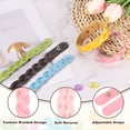 thumbnail image 3 of Uxcell 15 Pcs Pulseras de Cuero Lisas Pulseras de Cuero Trenzadas con Broche Ajustable Cuffs de Muñeca en Blanco para Manualidades Joyería para Hombres Mujeres, Colores Mixtos, 3 of 6