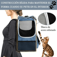 thumbnail image 2 of Transportadora Mochila Para Perro Belug, Azul Gris, 2 of 5