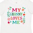 thumbnail image 4 of Inktastic Granny Loves Me Girls Girls Toddler T-Shirt, 4 of 5