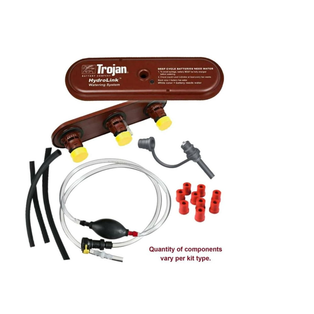 Trojan Battery Watering System Trojan Battery Watering Kit with Hand Pump for 48V Golf Carts with 8V