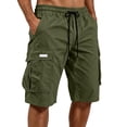 thumbnail image 2 of Trgacdwlo Mens Cargo Shorts Breathable Athletic Shorts for Men Running Workout Quick Dry Elastic Waist Mens Shorts Casual with Pocket, 2 of 8