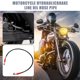 thumbnail image 2 of 65 cm 25.59 "Longitud 10 mm ID Motocicleta Línea de freno hidráulico Tubo de manguera de aceite 28 ° 0 ° Cable trenzado de acero inoxidable para ATV Motocross Sport Bikes Negro, 2 of 9