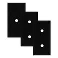 thumbnail image 4 of ROSENICE 3Pcs Stove Cover PTFE Black Stovetop Burner Covers for Gas Stove Resistant Mat and Easy Cleaning, 4 of 8