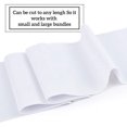 thumbnail image 3 of BENECREAT 3.3 Yard/3m 6 Inch Wide Flat Elastic Band White Heavy Stretch Knit for Garment Sewing Project 6" White - 6", 3 of 8