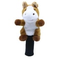 thumbnail image 1 of Fall Decor Club Head Cover for Wood Driver Funny Anti Scratch Knitted Comfortable Head Brown Cow, 1 of 4