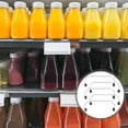 thumbnail image 1 of QUMIIRITY 5Pcs Galvanized Iron Shelf Divider for Supermarket Goods Classification and Store Organization, 1 of 7