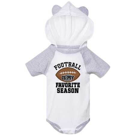 

Inktastic Football Is My Favorite Season Gift Baby Boy or Baby Girl Bodysuit