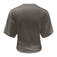 thumbnail image 4 of LIUJUNSHOP Womens Batwing Short Sleeve T Shirts Summer Casual Flowy Crew Neck Tops Loose Fit Boxy Basic Tees, 4 of 5