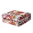 thumbnail image 4 of DaDa Bedding Southwestern Havana Geometric Soft Plush Fleece Flannel Throw Blanket (XY1012), 4 of 8