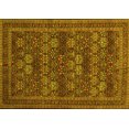 thumbnail image 1 of Ahgly Company Machine Washable Indoor Rectangle Persian Yellow Traditional Area Rugs, 8' x 12', 1 of 4