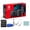 Gray, variant on Nintendo Switch Bundle : Nintendo Switch 32GB Gaming Console with Neon Red and Blue Joy-Con and Mazeploy Accessories