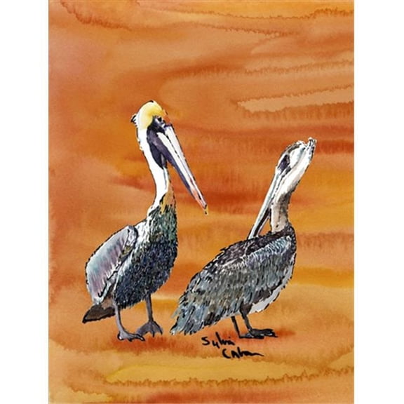 11 x 15 in. Pelican Flag Garden Size