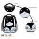 thumbnail image 1 of Mochila Para Mascotas Espaciales Mochila de transporte para gatos, bolsa de transporte transpirable para mascotas para perros pequeños y gatos (negro) Likrtyny Libre de BPA, 1 of 6
