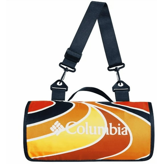 Columbia Outdoor Packable 72” x 72'' Blanket (Orange )