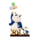 thumbnail image 2 of Estatua de panda creativa, figura decorativa para el hogar, para sala de estar, regalo de decoración de mesa. Azul, 2 of 9