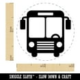 thumbnail image 2 of City Bus Stop Public Transportation icon Self-Inking Rubber Stamp Ink Stamper - Lime Green Ink - Mini 1/2 Inch, 2 of 7