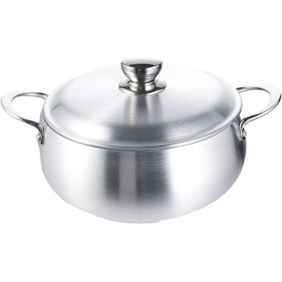 ANHXN Heavy Gauge Caldero With Aluminum Lid
