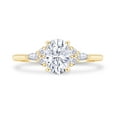 thumbnail image 2 of AFFY 1.25CT Oval, Marquise & Round Lab Created Moissanite Engagement Ring for Women 14K Yellow Gold-5.5, 2 of 6