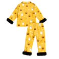 thumbnail image 5 of MEZZALL Kids Halloween Pajama Sets Girl Long Sleeve Lapel Button Shirts Blouse Tops With Pants 2 Piece Set Soft Comfortable Pjs, 5 of 5