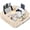 Khaki, variant on Couch Cup Holder Pillow, Sofa and Bed Caddy for iPad, Kindle, Switch, Game Controller, Remotes, Phones, Small-Sized Cup & Drink Holder for Couch, Bed, Desk, Car, Beach, Bathroom Cup Holder, Pink