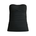 thumbnail image 6 of Time and Tru Women's and Women's Plus Twist Bandeau Tankini Top, Sizes XS-2X, 6 of 6