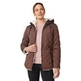 thumbnail image 2 of Free Country Women's Switch It Up Cloud Lite Reversible Jacket Hickory L, 2 of 9