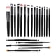 thumbnail image 2 of Juego de 20 brochas de maquillaje profesionales, brochas sintéticas premium para base, polvos, rubor, sombras, correctores, cosméticos para ojos, kit de brochas de maquillaje., 2 of 8
