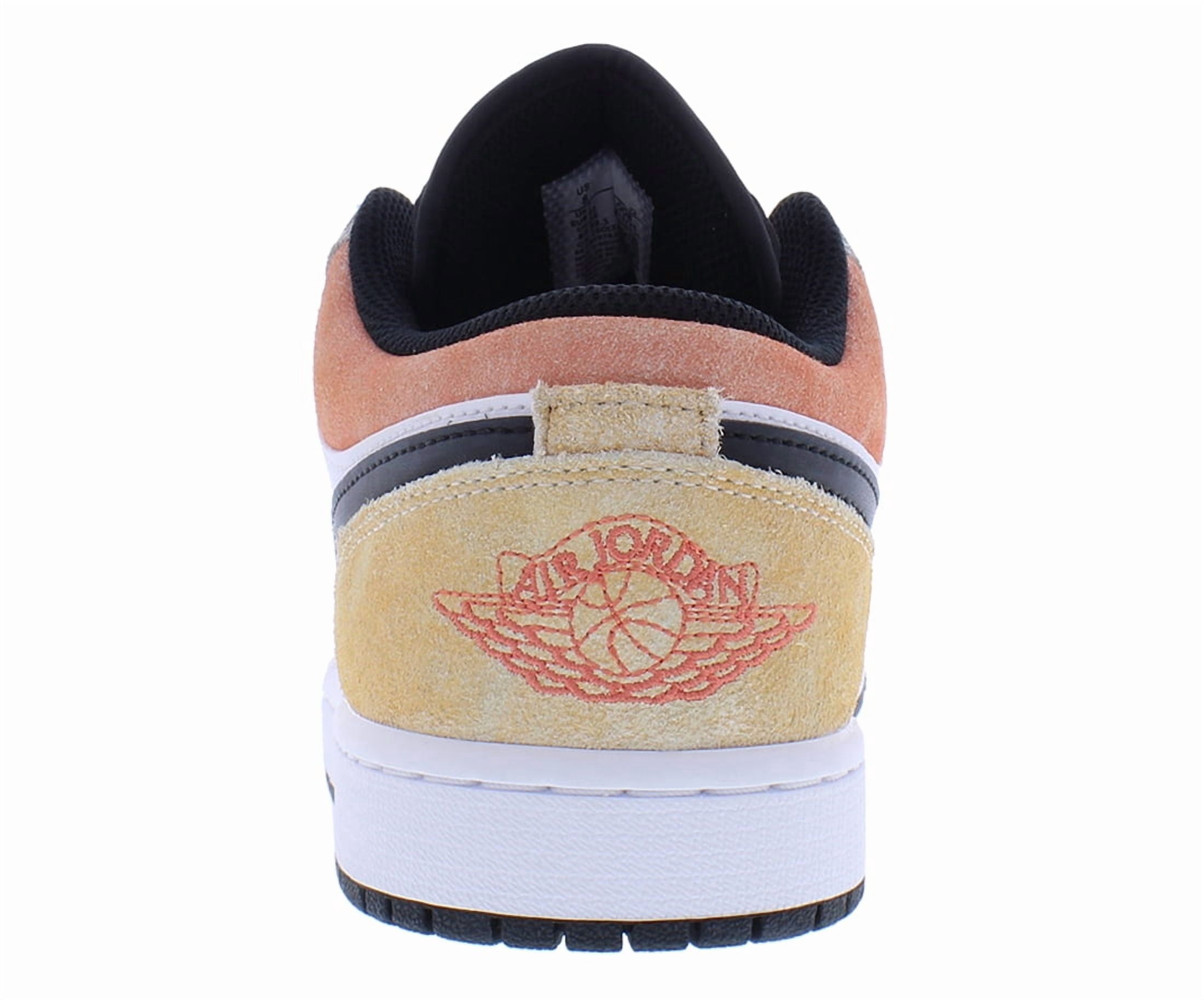 Men's Jordan 1 Low SE "Flight Club" Black/Sundial-Magic Ember (DX4334 008) - 13