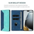thumbnail image 3 of Phone Case for Honor Magic 7 FOXDOCK Premium Leather,Creative Dual-Color Cover with Card Slot,Shockproof, 3 of 7