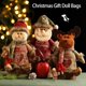 thumbnail image 4 of Bolsas de regalo de Navidad para muñecas, bolsas de dulces de Navidad con cremallera, bolsa de regalo de decoración de muñecas 3D, bolsa de almacenamiento de muñeco de nieve de Papá Noel y alce, bolsa, 4 of 6