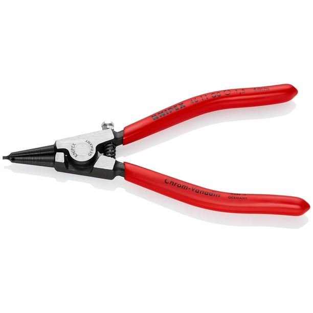 KNIPEX 46 11 G0 Pinza para anillos de retención Para anillos de agarre en ejes recubierto de plástic KnipexOficial Alicates para arandelas, para arandelas de agarre