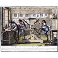 thumbnail image 2 of Parisian Print Shop 1643. Nthe Making Of Copper-Plate Engravings In A Parisian Print Shop. Copper Engraving French, 2 of 4
