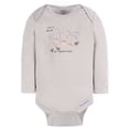 thumbnail image 2 of Gerber Essentials Pañalero Pack 3 Piezas chita Body Comfy Stretch Blanco bebé, 2 of 4