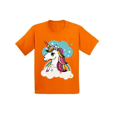 Orange Girls Skirt Awkward Styles Cute Unicorn Shirt for Youth Kids Boys Unicorn Gifts for Girls Unicorn Love Unicorn Gifts Unicorn Party Outfits for Girls Unicorn Birthday Gifts Unicorn Themed ()